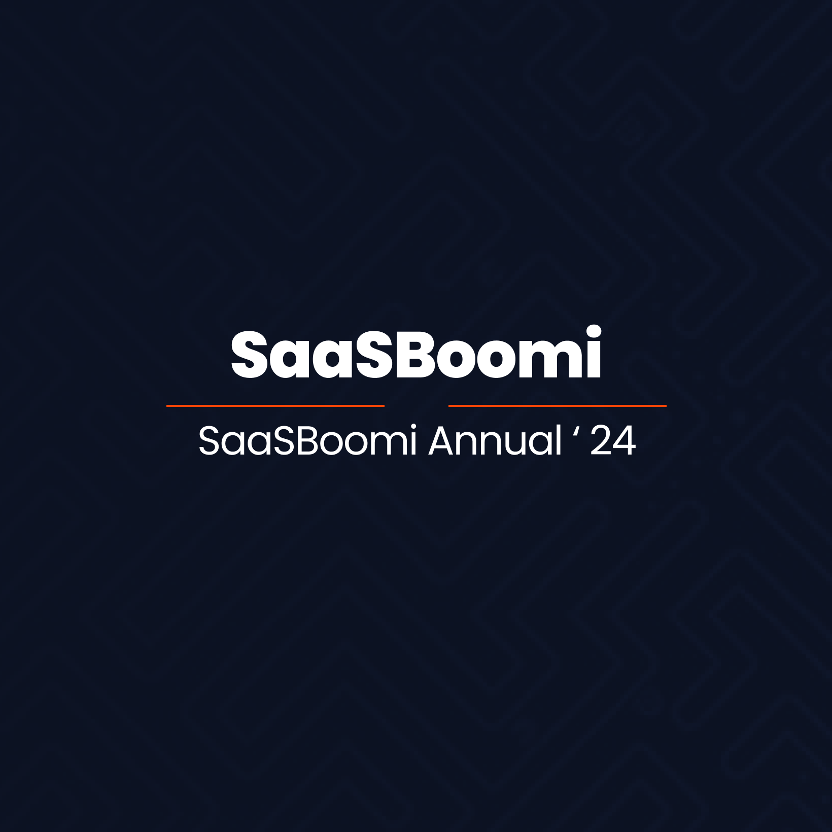 SaasBoomi 2024 Conference